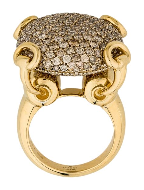 diamond gucci ring|18kt gold gucci rings.